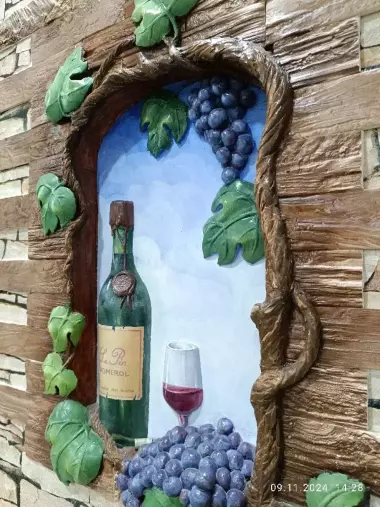 Барельеф, скульптура, роспись!