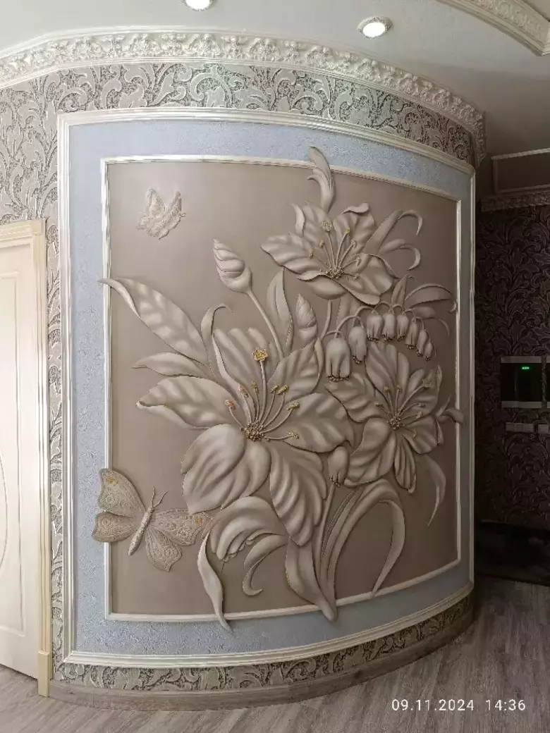 Барельеф, скульптура, роспись!