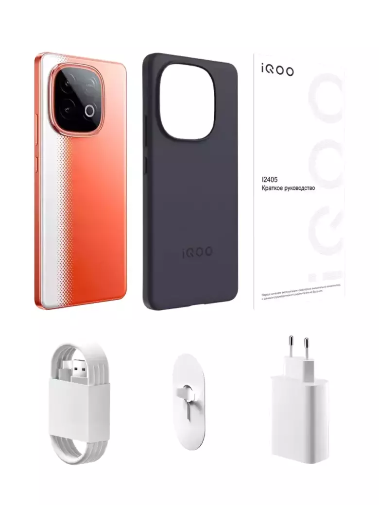 iQOO Смартфон Neo 10 Ростест (EAC) 16/512 ГБ, оранжевый