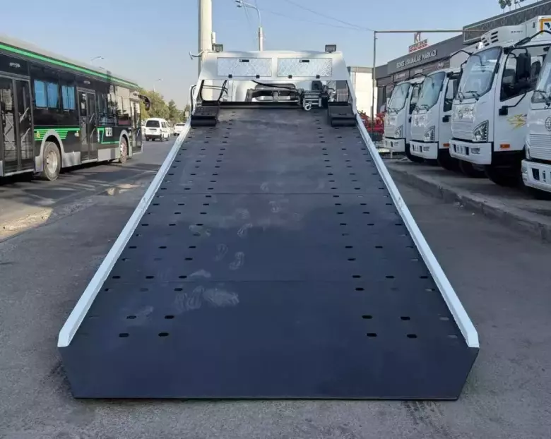 Эвакуатор FAW гидравлическая сдвижная платформа 6т