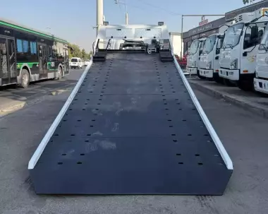 Эвакуатор FAW гидравлическая сдвижная платформа 6т