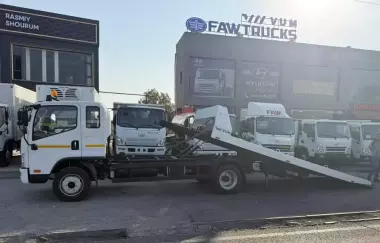 Эвакуатор FAW гидравлическая сдвижная платформа 6т