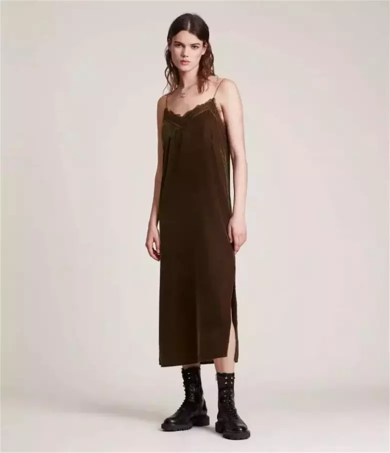 ALLSAINT плать и сарафаны Скидка оригинал из Дубая L,M