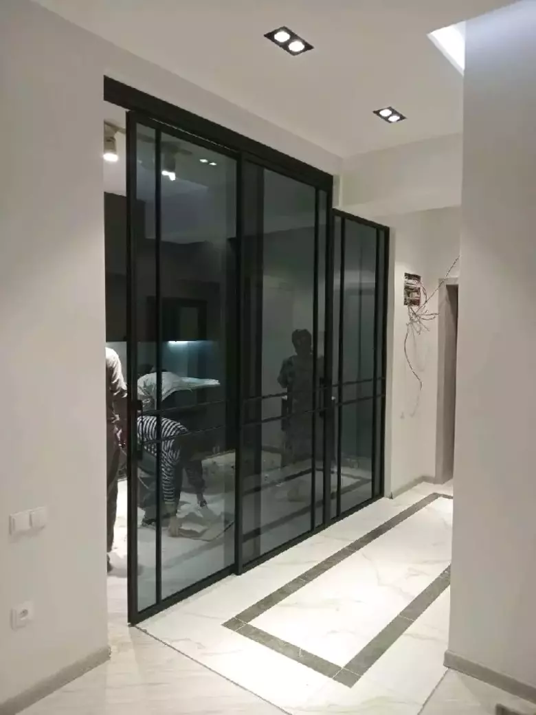 Раздвижные двери/раздвижные перегородки/Стекляный двери/ Окна. Двер.