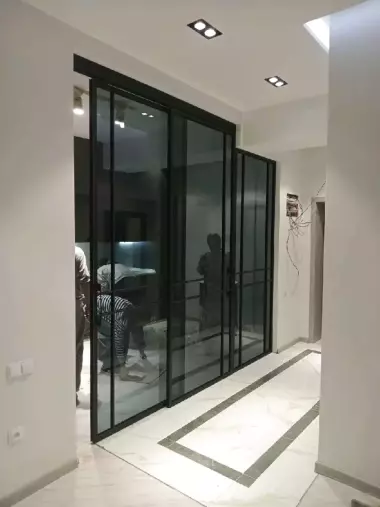 Раздвижные двери/раздвижные перегородки/Стекляный двери/ Окна. Двер.