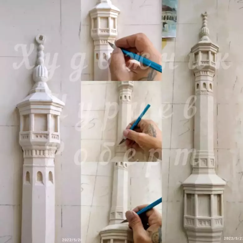 3д.Барельеф, скульптура,роспись!