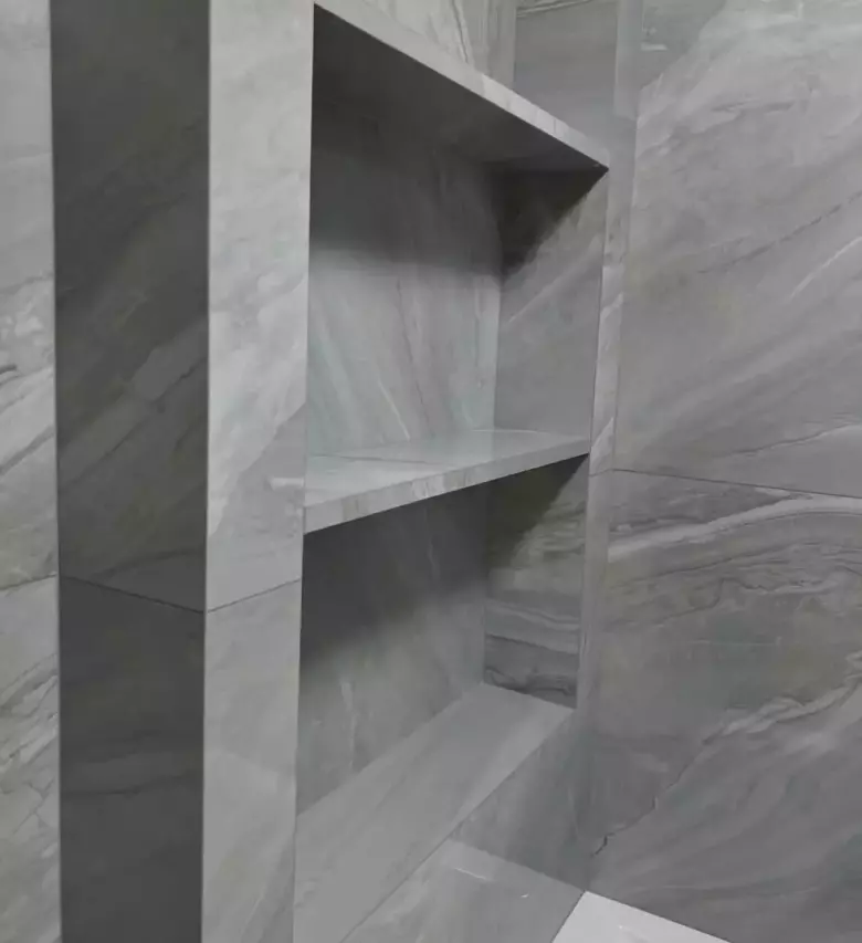 КАЧЕСТВЕННАЯ УКЛАДКА КАФЕЛЯ | монтаж трапа | запил под 45градусов