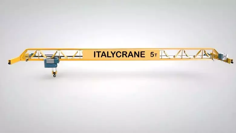 Подвесной однобалочный кран ITALYCRANE, 5 тонн — надежность европейского уровня