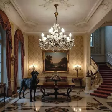 Люстра хрустальная Миконд 12 рожков