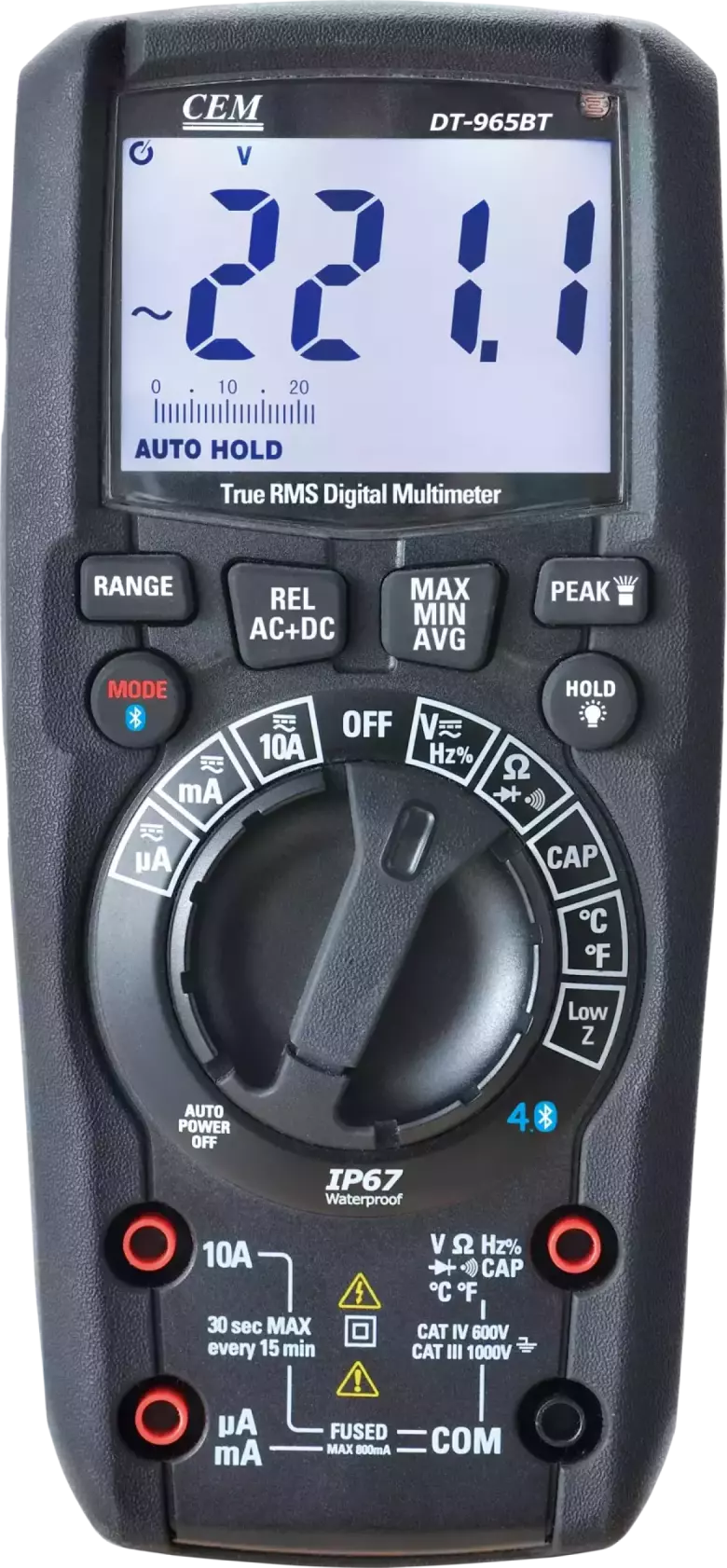 DT-965BT raqamli multimetr