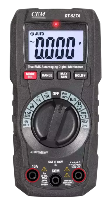 Ko'p funktsiyali ixcham multimetr DT-927A