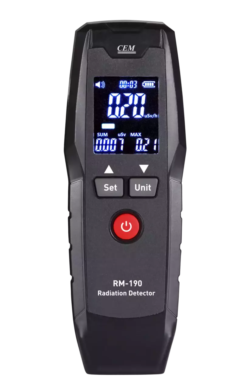 RM-190 radiatsiya analizatori