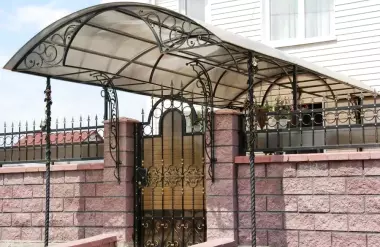 Изготовление решетки, перила, ограждения, навесы