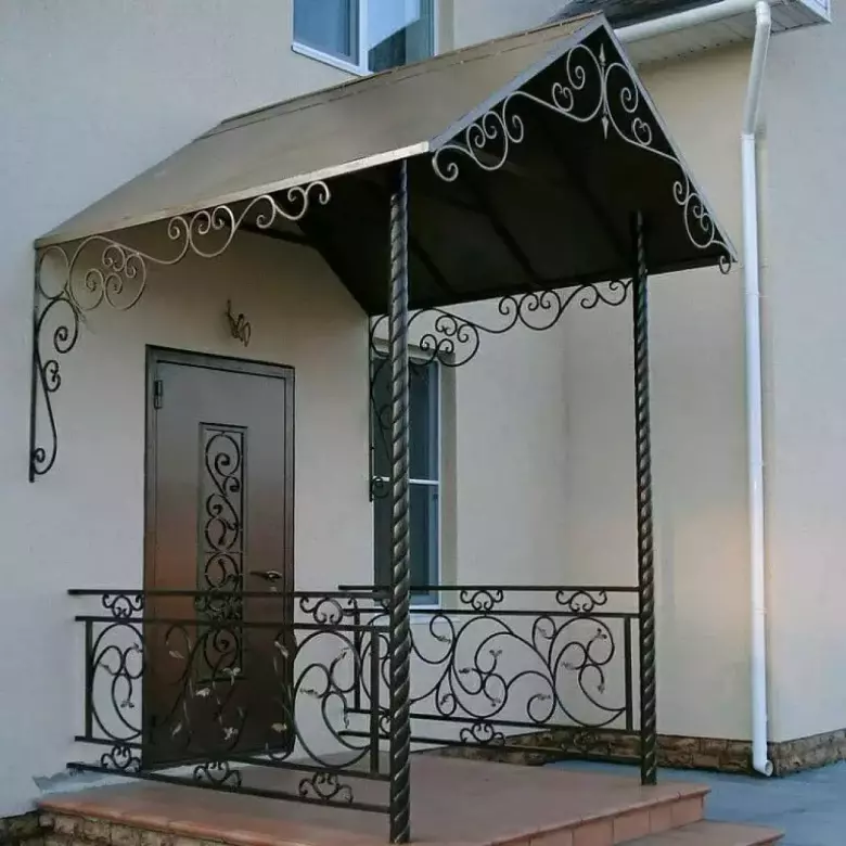 Изготовление решетки, перила, ограждения, навесы