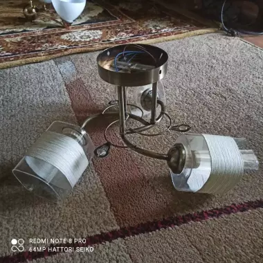 установка ремонт мойка люстр