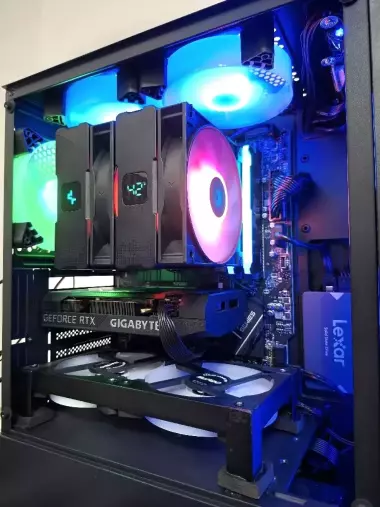 Deepcool AG620 digital display ARGB, prossesor sovutish tizimi