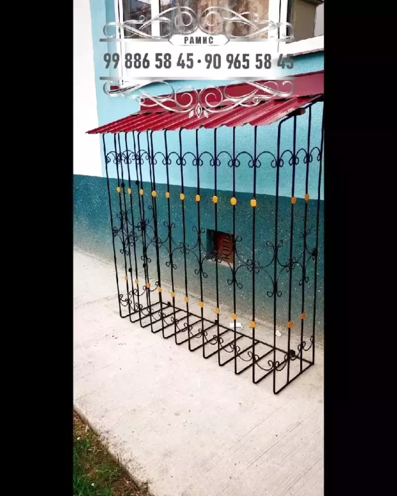 Решётки на окна - Panjaralar oynaga