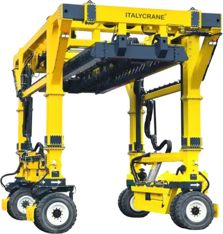 Мобильный козловой кран ITALYCRANE на резиновых шасси до 250 тонн