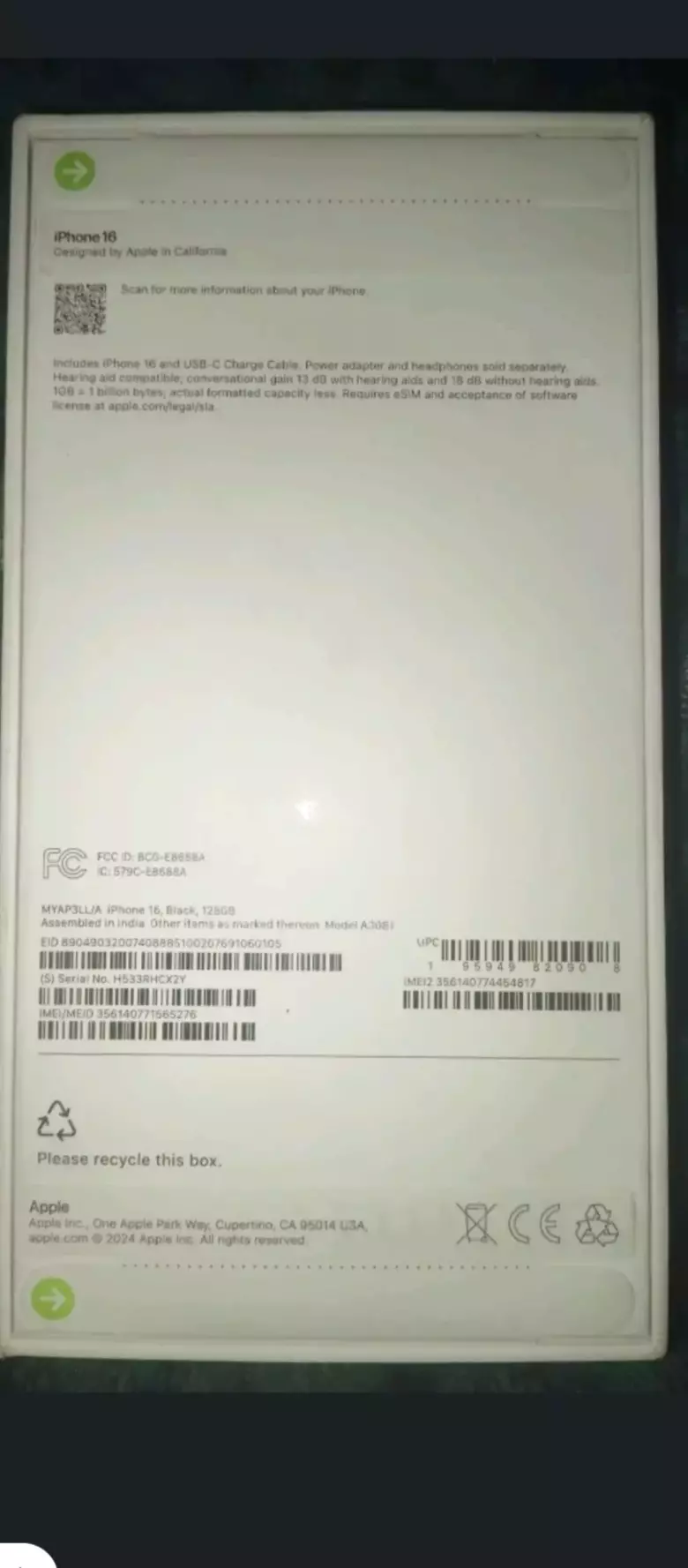 MYAP3LL/A — это артикул модели. Да, вы сможете пользоваться iPhone с артикулом M