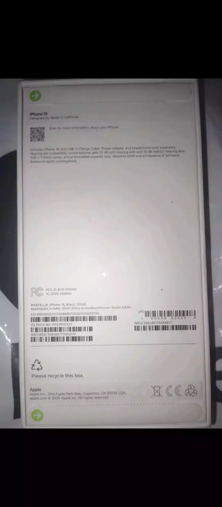 MYAP3LL/A — это артикул модели. Да, вы сможете пользоваться iPhone с артикулом M