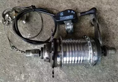 Трехступенчатая втулка Sachs Torpedo с ножным тормозом