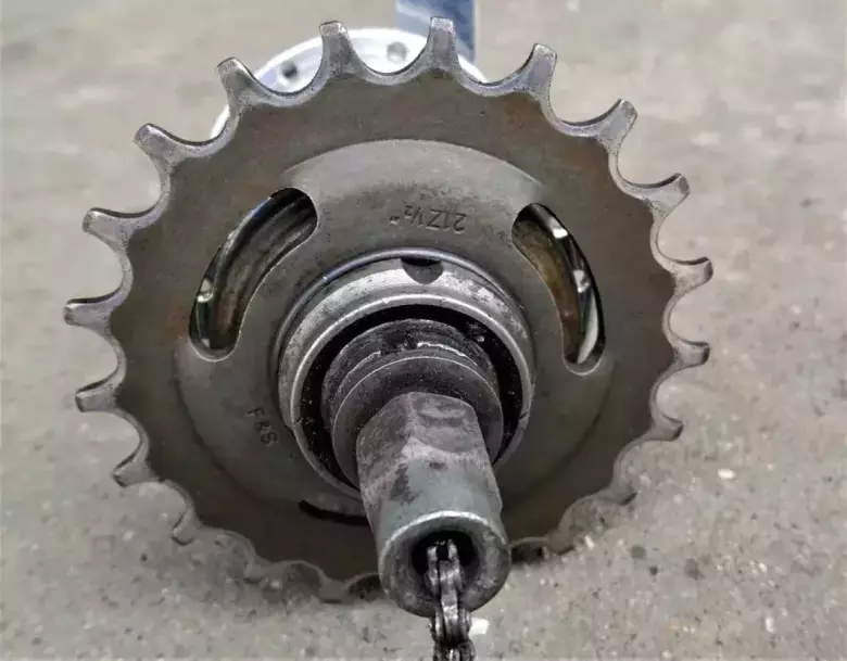 Трехступенчатая втулка Sachs Torpedo с ножным тормозом