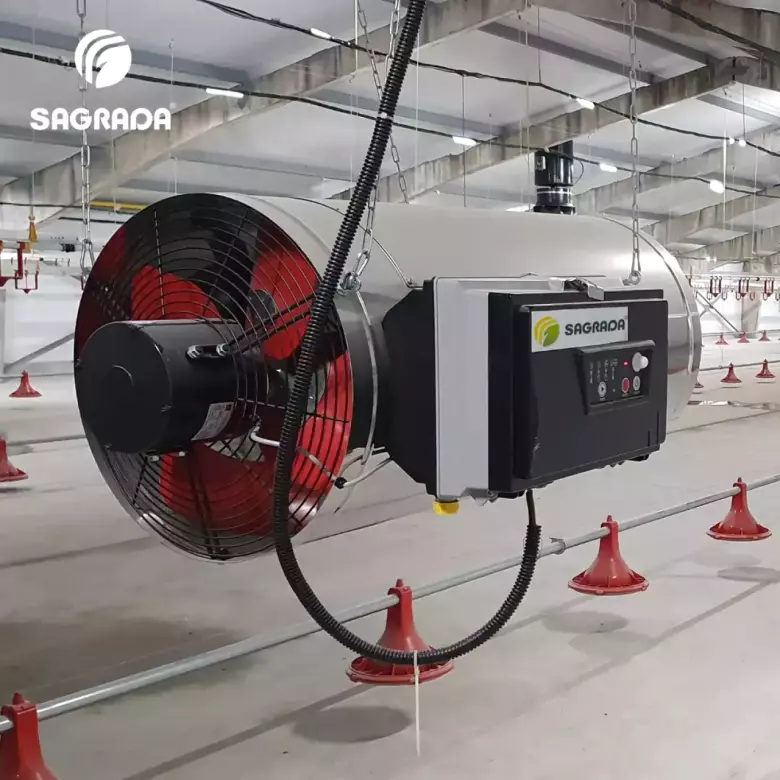 Газовые теплогенераторы для птицефабрик