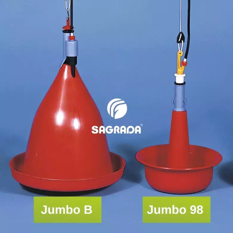 Колокольные поилки для птицы / Parrandachilik uchun qo'ng'iroq ichuvchilar