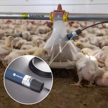 Емкостные датчики DOL для линий кормления бройлеров