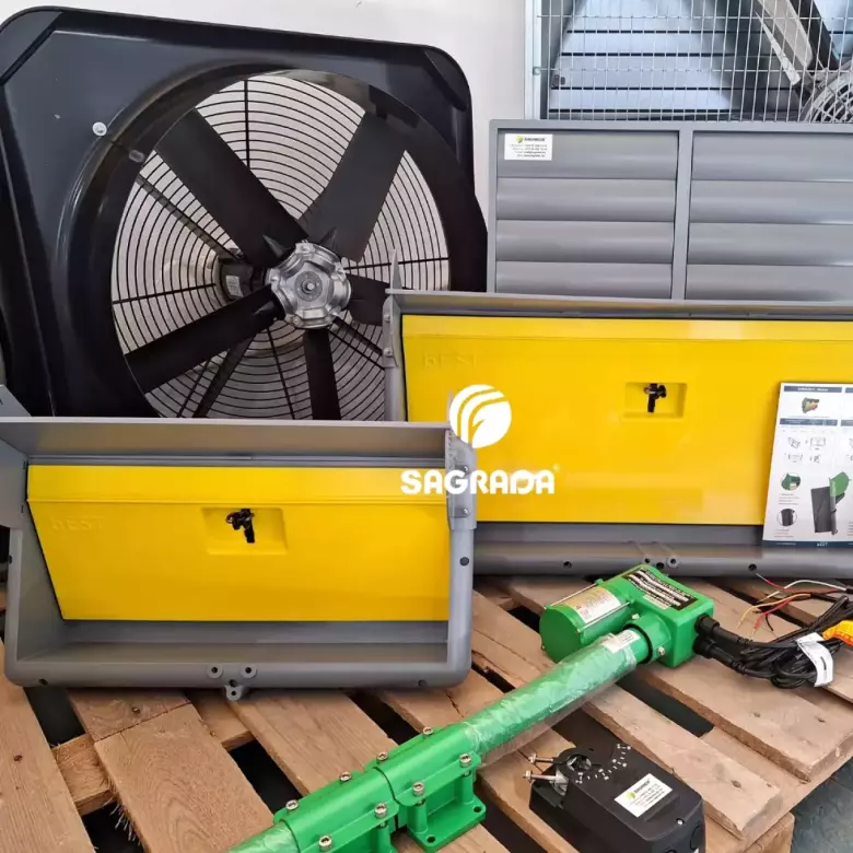 Приточные форточки для птичника / Parrandachilik uylari uchun havo kirish joylari