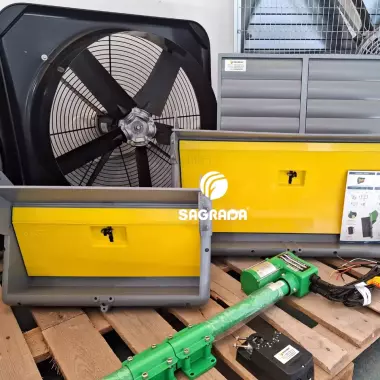 Приточные форточки для птичника / Parrandachilik uylari uchun havo kirish joylari