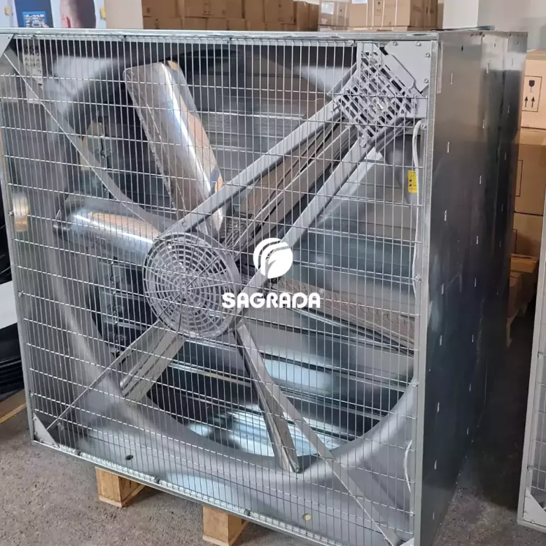 Вытяжные вентиляторы для птичника / Parrandachilik uylari uchun egzoz ventilyatorlari