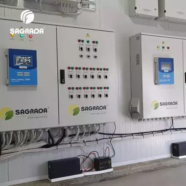 Вентиляционное оборудование с дистанционным управлением для кур-несушек