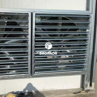 Вытяжные вентиляторы для птичника / Parrandachilik uylari uchun egzoz ventilyatorlari