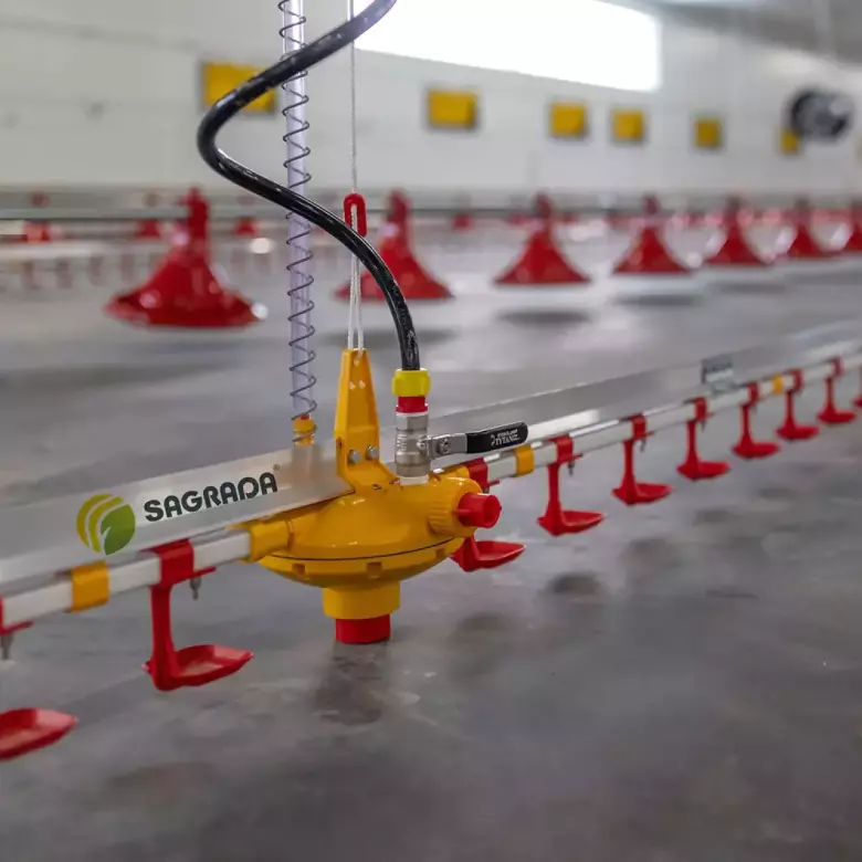 Линии поения для бройлеров / Broylerlar uchun ichimlik liniyalari