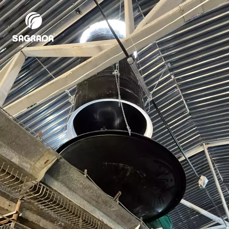 Вентиляционное оборудование с дистанционным управлением для кур-несушек