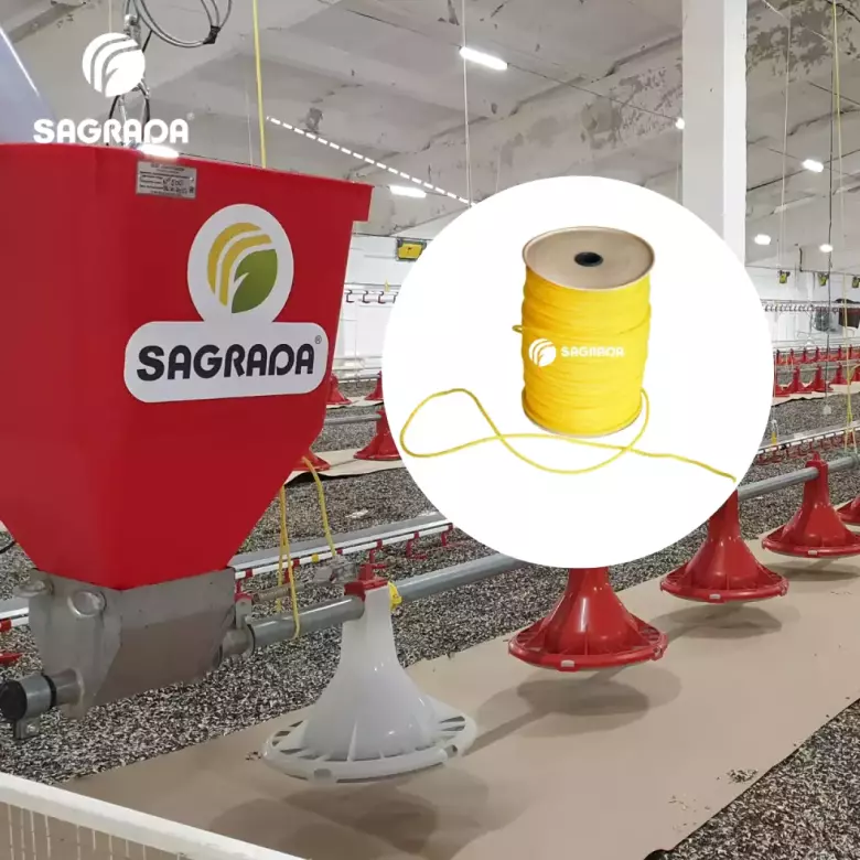 Трос нейлоновый для подвеса линии кормления