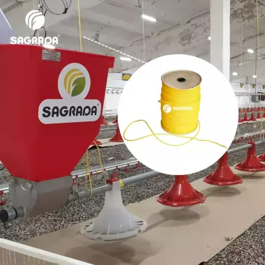 Трос нейлоновый для подвеса линии кормления