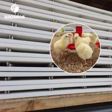 Трубы поения для бройлеров / Broylerlar uchun ichimlik quvurlari