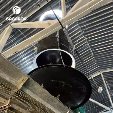 Вытяжные вентиляционные шахты для птичников