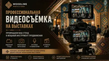 Фото и видео сьёмка для выставок, форумов и корпоративных мероприятий в Ташкенте