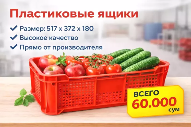 Пищевые пластиковые ящики