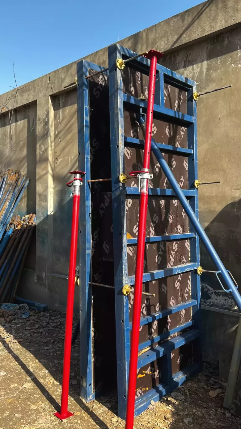 опалубка, монолит леса, домкрат, стойка, колонна