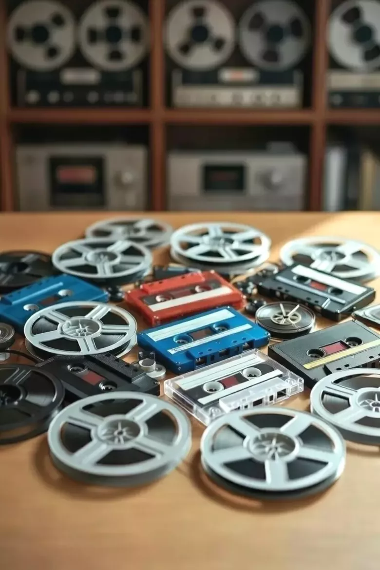 оцифровка с бабин и кассет