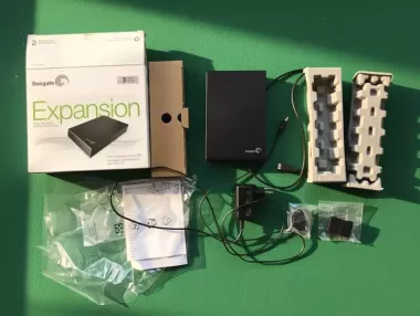 Внешний бокс SEAGATE для 3.5 харда