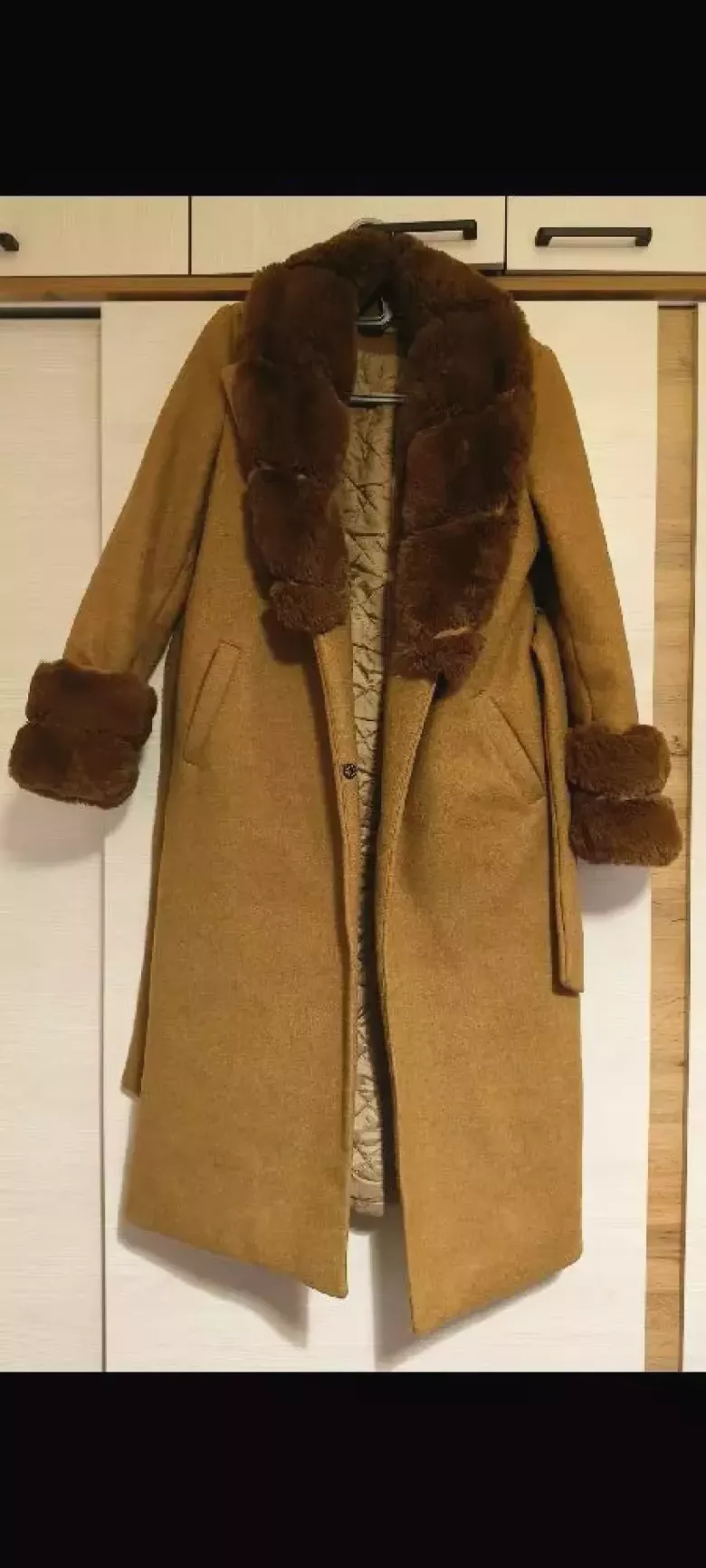 теплое пальто шерстяной