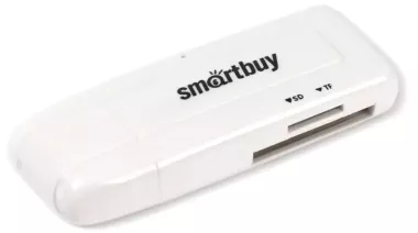 Картридер 705 Smartbuy, USB 3.0 SD/microSD, белый