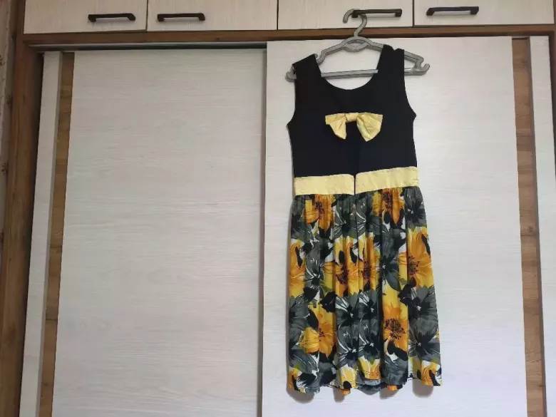 платья с бантом 2 цвета