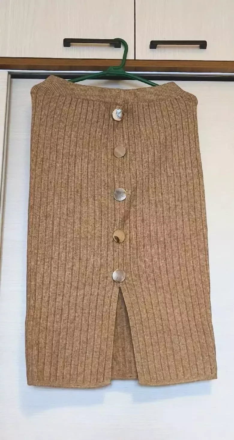 юбка вязанная