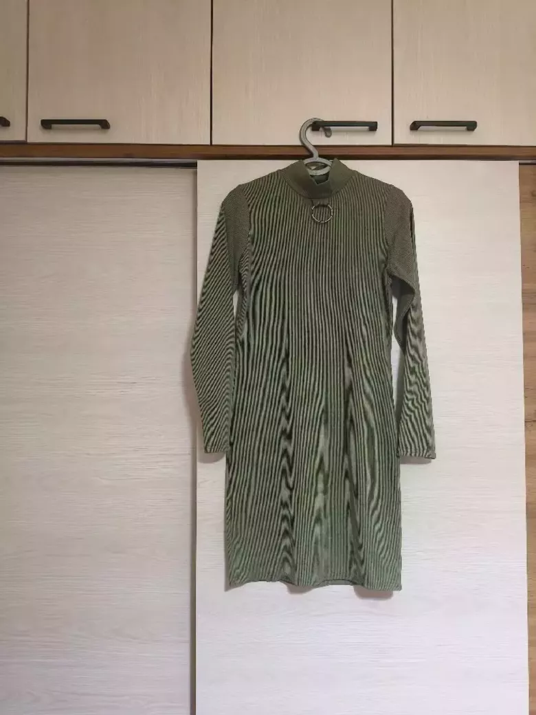 платье лапша цвет Оливка